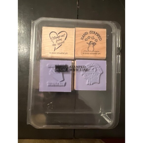 Stampin Up! 2000 Stamped with Love set - Picture 3 of 3